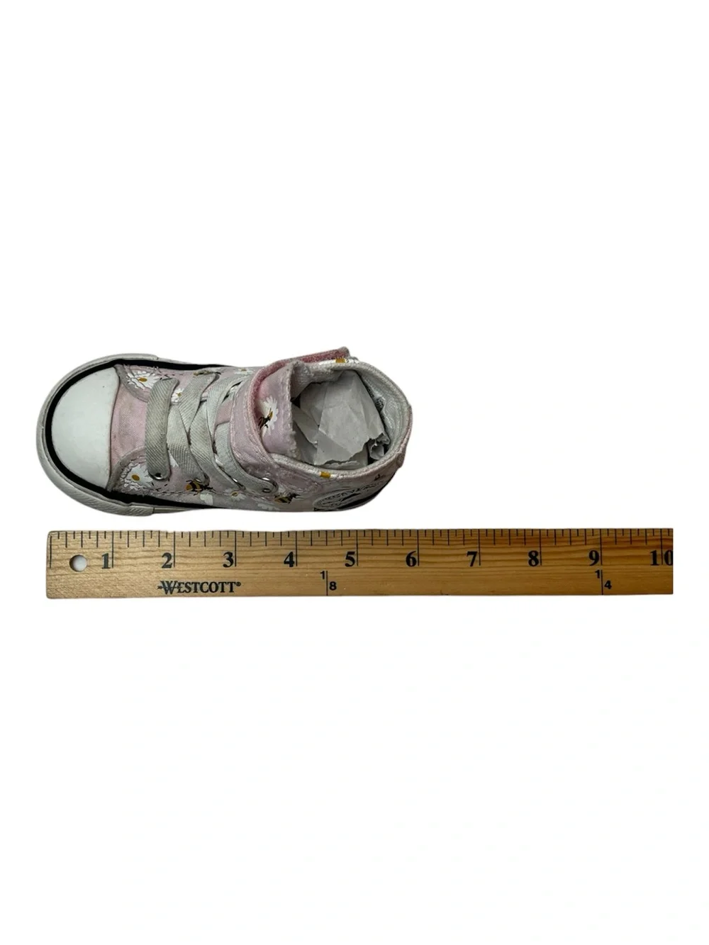 Converse Toddler Chuck Taylor All Star 1V High Top 'Bees' Sneakers Size 5